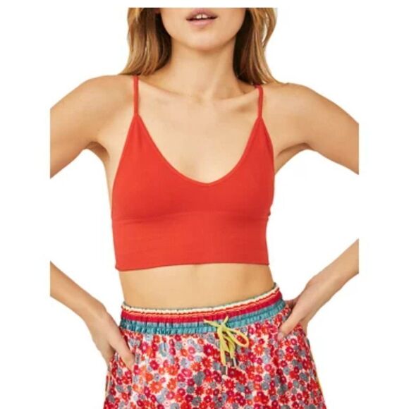 Free People Yours Truly Seamless Bralette - Picture 1 of 4